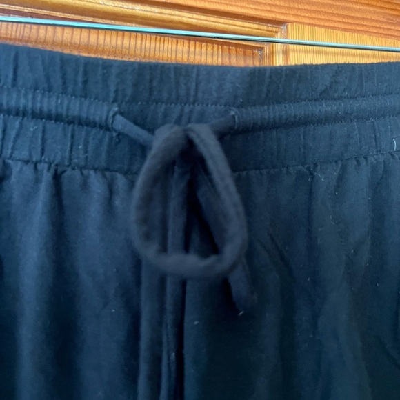 Women's Athletic Black Shorts - Picture 2 of 3